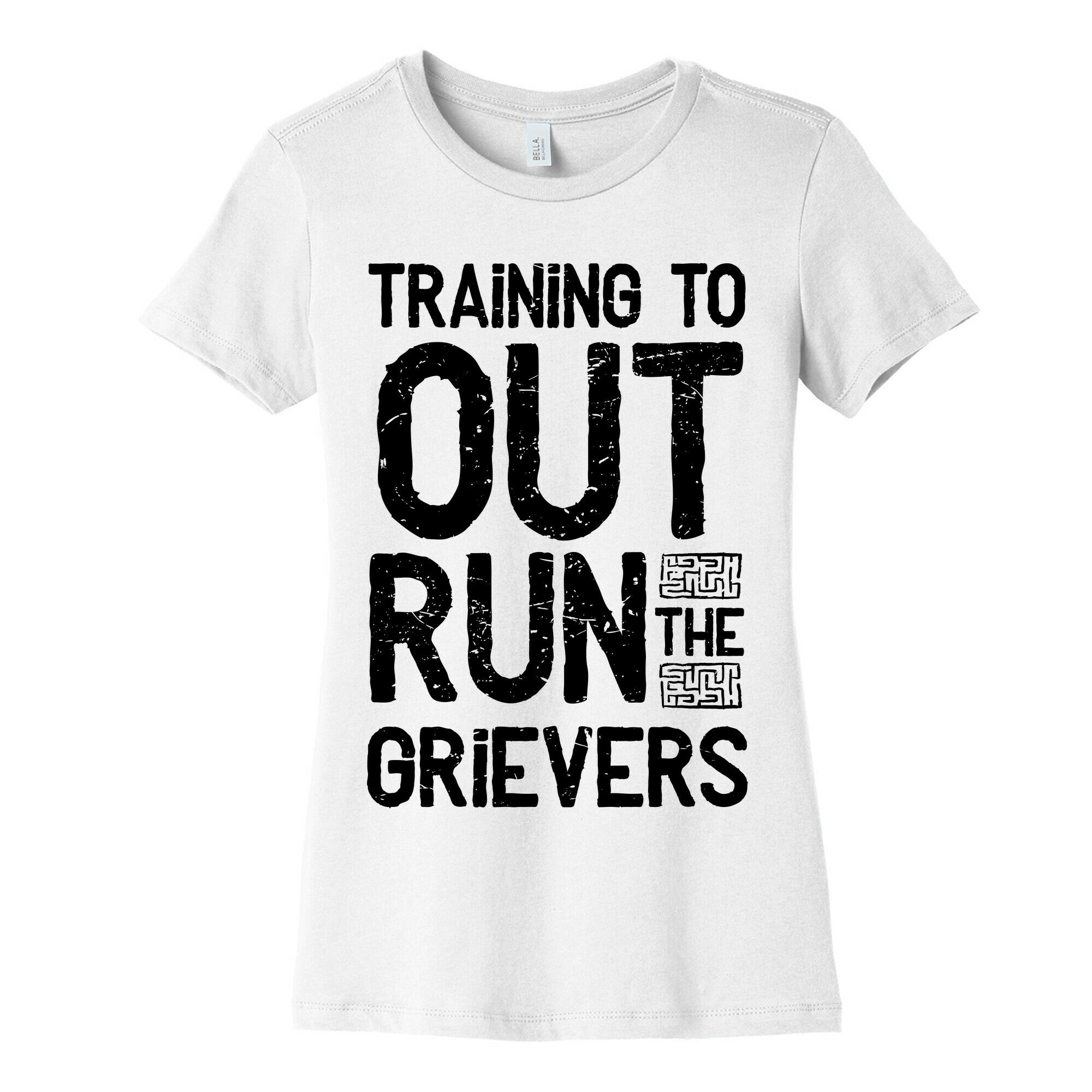 Training To Out Run The Grievers Women's Cotton Tee